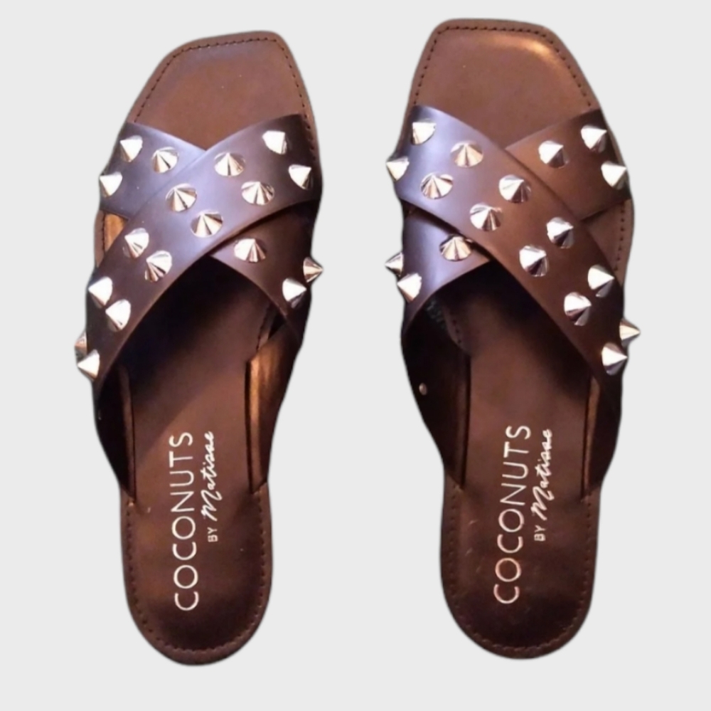 Studded Sandals